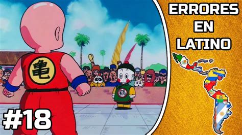 Todos Los Errores De Dragon Ball En Latino Parte Krilin Vs