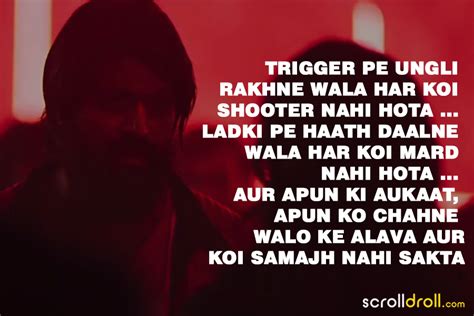 10 Kgf Dialogues That Are Absolutely Badass