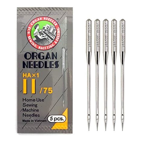 ORGAN Stainless Steel Needles Size 11 HAx1 11 75 Home Use Sewing