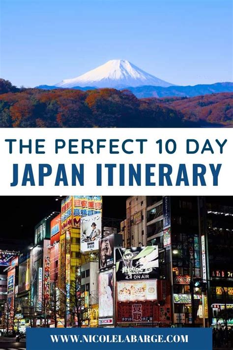 Day Japan Itinerary How To Spend Days In Japan Travelgal