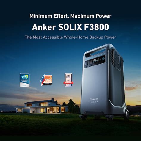 Anker Solix F3800 And Bp3800 Extra Battery 6000 Watts Portable Power Station Solix 90kit At