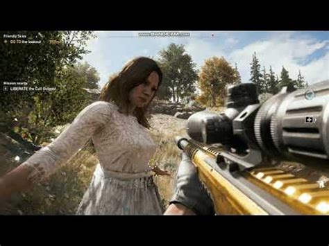 Far Cry 5 - Faith Seed - Bikini Underwear - Sexy Upskirt :) - YouTube