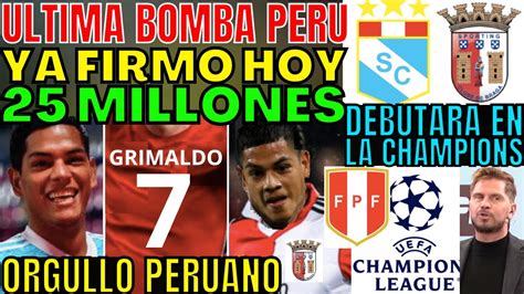 Directo A La Champions Joao Grimaldo Ya Firm Hoy Por El Sporting Braga