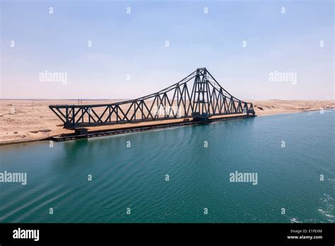 El Ferdan Railway Swing Bridge Is The Longest In The World Suez Canal