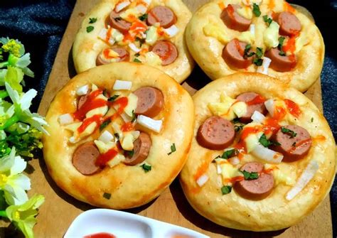 Resep Roti Pizza Mini Empuk Oleh Hayati Ms Cookpad