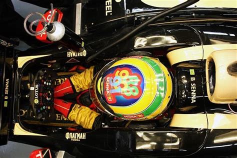 Rog Rio Lima Bruno Senna Nova Pintura No Capacete Para