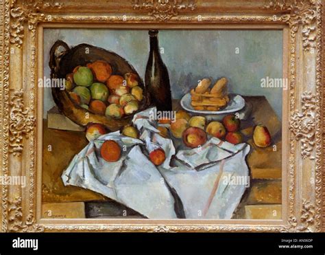 Le panier de pommes de Paul Cézanne 1895 Le célèbre Art Institute de