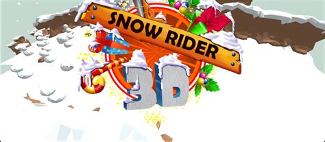 Snow Rider 3D - Free Online 3D Winter Sleigh Racing Game