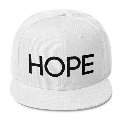 Hope Snapback Hat High Profile Snapback Hats Snapback Hats