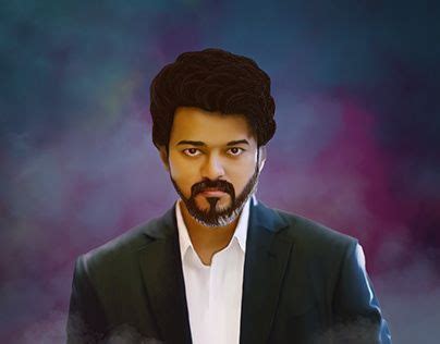 Thalapathy Vijay Digital Painting