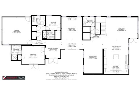 Real Estate Floor Plans Portfolio | Kriukoff Media