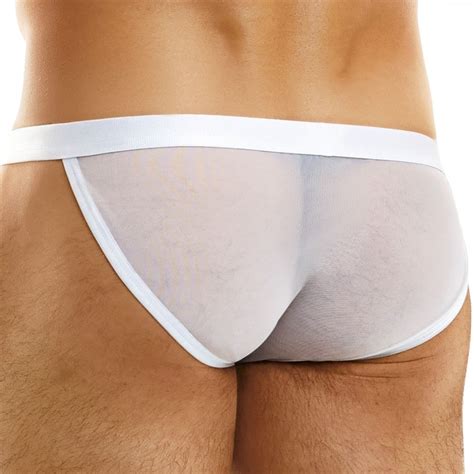 Modus Vivendi Slip Tanga Muslin Blanc INDERWEAR