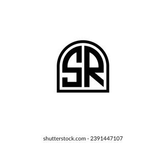 Sr Logo Design Vector Template Stock Vector (Royalty Free) 2391447107 | Shutterstock