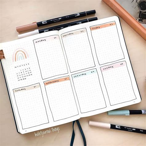 Cinco Registros Semanales Para Organizarte Mejor Tu Bullet Journal