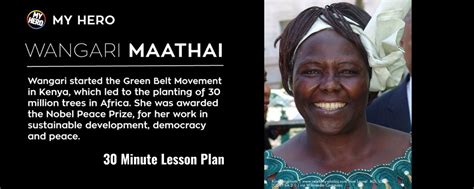 Wangari Maathai Founder Of The Green Belt Movement And The 2004 Nobel