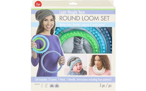 Boye Loom Round Set Light Weight Yarn Ebay