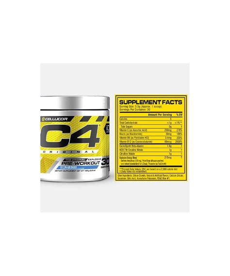 Acheter C4 Original Pre Workout En Tunisie Prix Et Avis