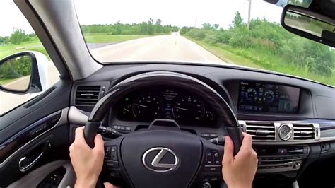 Lexus Ls H L Wr Tv Pov Test Drive Youtube