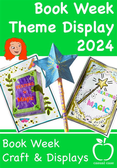 Reading Is Magic Book Week Theme Display Casual Case