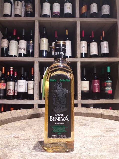 Mezcal Beneva Con Gusano El Monumental