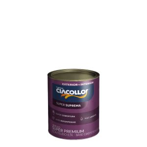 Tinta Acrílica Suprema Fosco Ciacollor 0 9lt Mercotintas