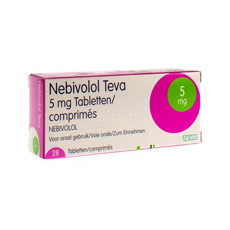 NEBIVOLOL TEVA COMP 28 X 5 MG Apotheek Kestens