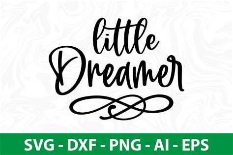 Little Dreamer Svg By Orpitaroy Thehungryjpeg