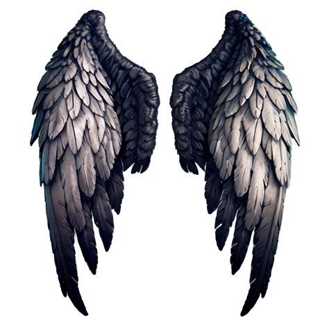 Download Majestic Dark Angel Wings Png Bdm