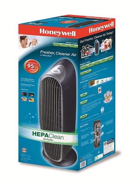 Honeywell HHT 090 HEPAClean Tower Air Purifier With Permanent Filter