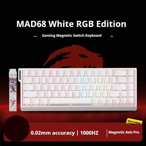 Madlions Mad He Eesports Magnetic Axis Keyboard With Streamlined