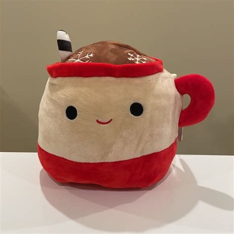 Squishmallows Other Minor Defect Nwt 8 Marshina The Hot Cocoa Squishmallow Poshmark