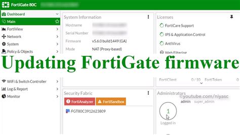 How To Update Fortigate Firmware Manualy From Pc Youtube