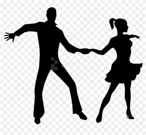 Free Png Dancing Couple Silhouette Png Salsa Dancing Couple