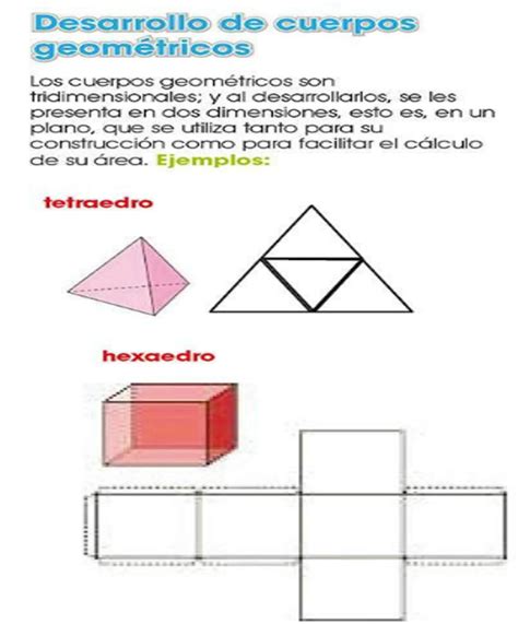 Primaria 5o Y 6o Clase 16 Tema Construccion De Cuerpos Geometricos Images