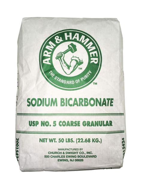 Sodium Bicarbonate Usp Grade 5 Bulk 50lb Bag Industrial Uses