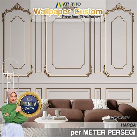 Jual Wallpaper Dinding Custom Wallpaper Dinding Ruang Tamu