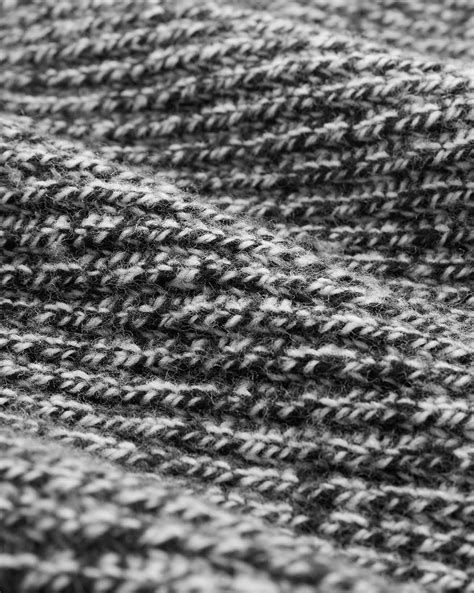 Ribbed Funnel Neck Sweater