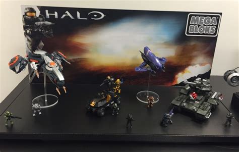 Halo 5 Mega Bloks Display At Ny Toy Fair 2015 Halo Toy News