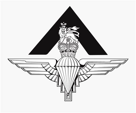 Parachute Regiment Cap Badge , Free Transparent Clipart - ClipartKey