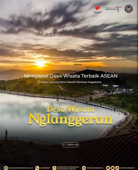 Mengenal Desa Nglanggeran Di Gunungkidul Diy Yang Raih Best Tourism