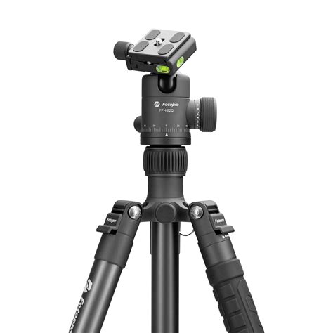 Fotopro X Go Predator Tripod With Fph Q Ball Head Black Fdirect