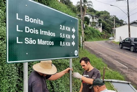 Prefeitura De Seara Inicia Instala O De Placas De Sinaliza O Vertical