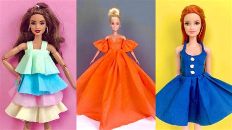 How To Make Barbie Doll Dresses