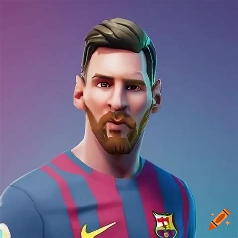 Fortnite Lionel Messi Skin In Lobby On Craiyon