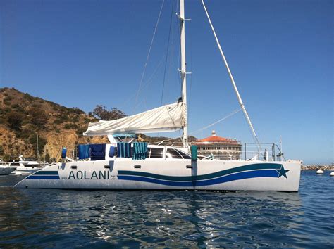 Aolani Catamaran Sailing San Diego Ca Catalina Overnight Trip Minimum