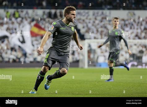 Asier Illarramendi De Real Sociedad Pendant Le Match De La Liga Entre