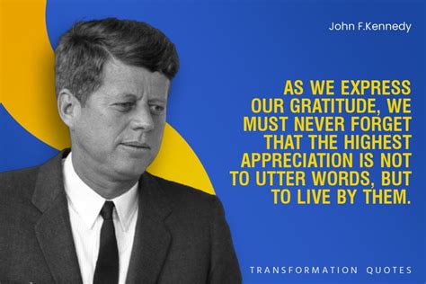 10 John F.Kennedy Quotes That Will Inspire You | TransformationQuotes