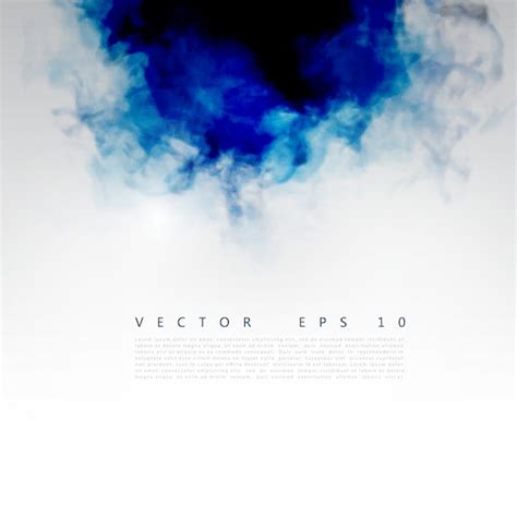 Vector nuvem azul Vetor Grátis