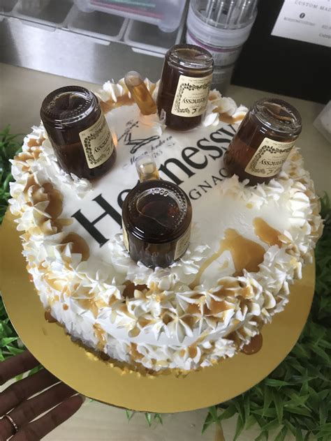 Hennessy Liquor Cake Adult Birthday Cakes Alcohol Birthday Cake