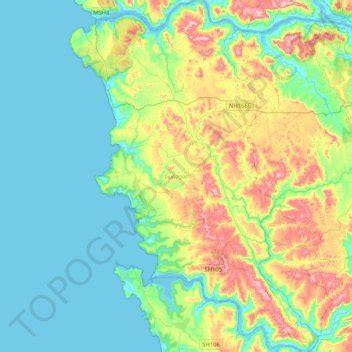 Guhagar topographic map, elevation, terrain